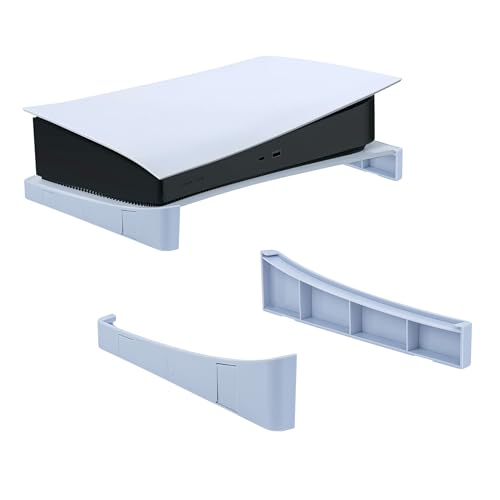 Mcbazel PS5 Support Horizontal Compatible avec 2020 PS5 Console PS5 Digital/Disc Console, Support de Base pour PlayStation 5 Console avec Patins Antidérapants...
