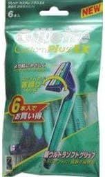 P&G Gillette Custom Plus EX Oscillating Double Blade 6-Piece Disposable Razor with Self-Cleaning Mechanism x 144 Piece Set 4901781230265