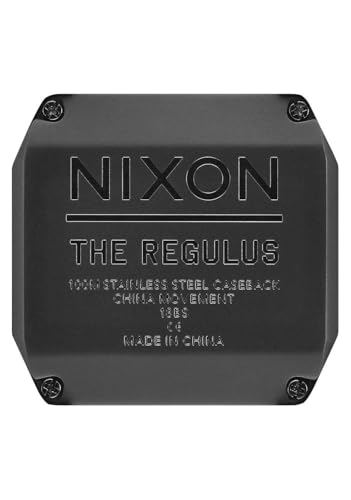 NIXON Regulus A1180 - 100m Water Resistant Men's Digital Sport Watch (46mm Watch Face, 29mm-24mm Pu/Rubber/Silicone Band)4