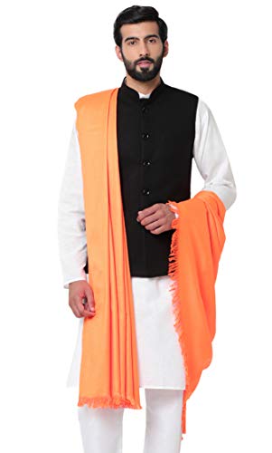Weavers Villa Men's Plain Woollen Dhariwal Lohi/Shawl [50" X 100"...