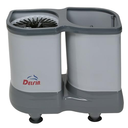 Lavadora de cristal Delfín 1100, 2-pot, pequeño