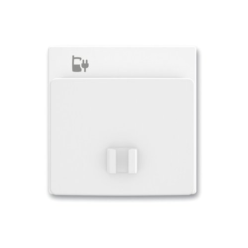 Busch-Jaeger 6478-84 Future Linear enjoliveur de finition blanc studio pour interrupteur