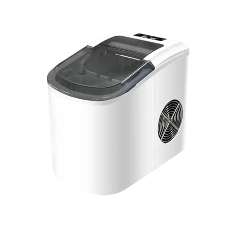 Máquina fabricadora de hielo eléctrica de sobremesa - Automática y portátil - 33 libras en 24 horas - Fabricadora de cubos de hielo - Ideal para café helado y cócteles miniatura 1