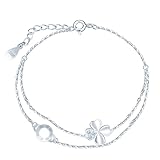 S925 Sterling Silver Zircon Diamond Bracelet Fashion Jewelry