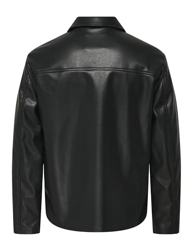 Onsjack PU Jacket OTW veste homme Only & Sons contre le vent frais - 2