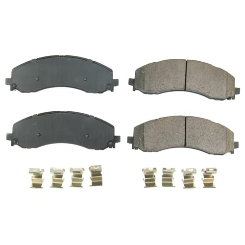 Image of PowerStop Front Brake Pads for Ram 2500 2019-25 | Ram 3500 2019-25 - Z17 Ceramic Brake Pads with Installation Hardware, 17-2223