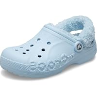 Crocs Unisex Baya Lined Fuzz Strap Clogs