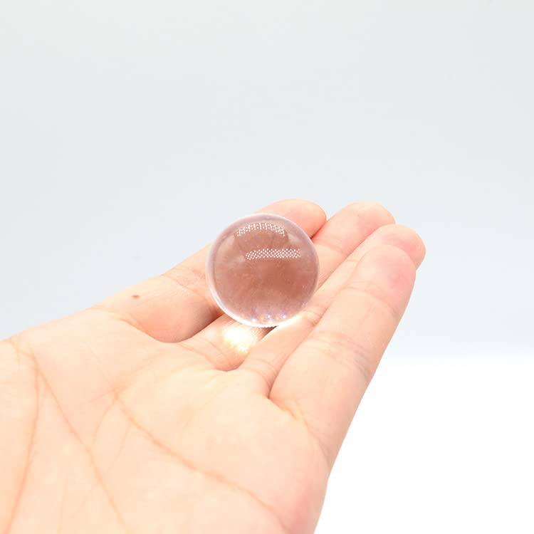 Image of 3 /4 inch Solid Clear Acrylic Balls 0.75 inch + /-0.005 inch, Diameter 19mm Transparent PMMA Resin Spheres (100)