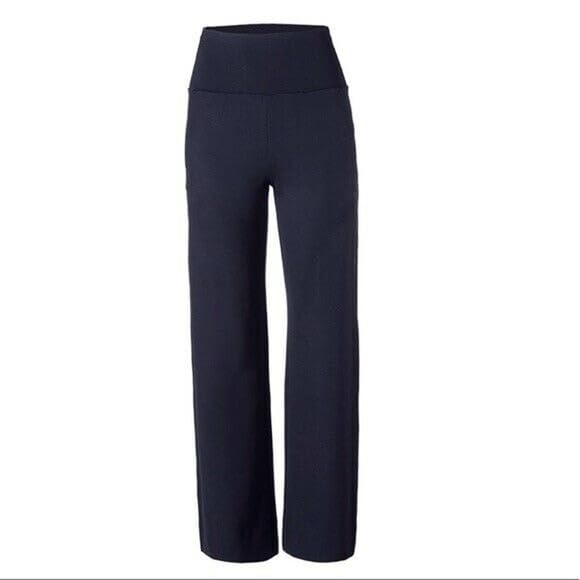 Cabi Chance Wide Leg Black Knit Pants2