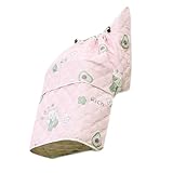 Kinderwagen-Tasche mit Cartoon-Druck, atmungsaktiver Fußsack mit Reißverschluss und elastischem Bandverschluss für den Außenbereich, bequem, gemütliche Wimpeltasche