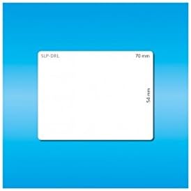 Seiko Instruments Thermal Label SLP 2RLE 260 Labels Per Roll, 2 Rolls, 1/2 "Core, 36 x 89 mm – White