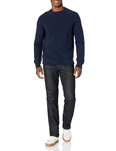 Amazon Essentials Oversized Crewneck Sweater for Men, Textured, Cotton4