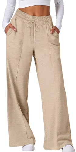 Pantalon de jogging avec poches femme taille élastique confortable