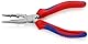 KNIPEX Verdrahtungszange mit Comfort-Griffen schwarz atramentiert 160 mm, 13 02 160