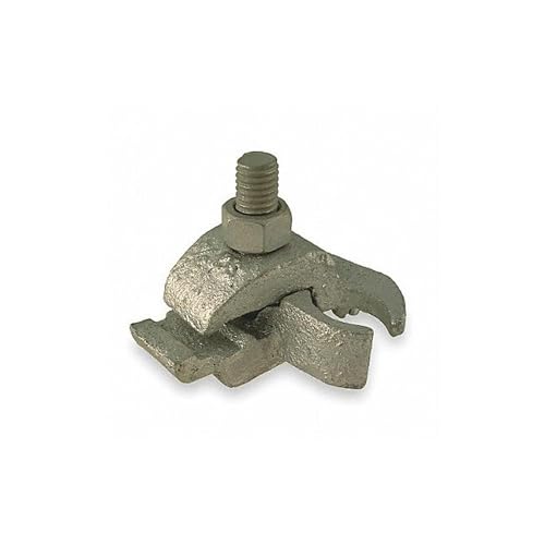 Killark ECC100 Edge Conduit Clamp with Steel U-Bolts, Hex Bolts, Hex Nuts, 1 in Conduit, Malleable Iron