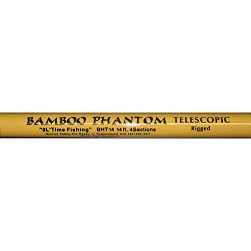 BLAZE POLES Hicks Bamboo Phantom 4S-12 Tele' - BHT12