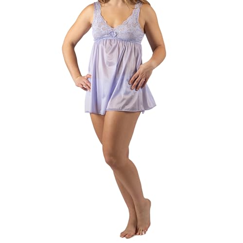 Nuisette femme dentelle Shadowline coupe évasée fluide et confortable