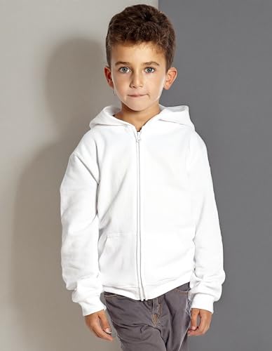 Leveret Kids & Toddler Hoodie Boys Girls 100% Cotton Zip-Up Hoodie Jacket (2-14 Years) Variety of Colors2