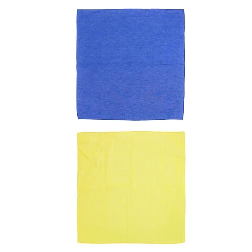 CTM Show Your Support Solid Cotton Bandana Set, Ukraine