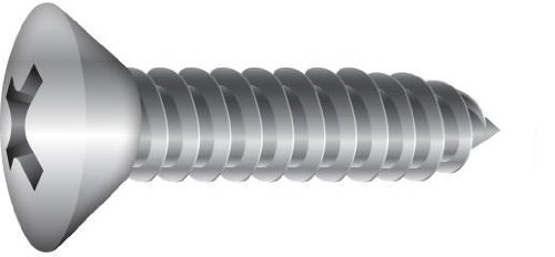 Tapping Screws/Sheet Metal Screws #6 X 1/2 (Pack of 14000)