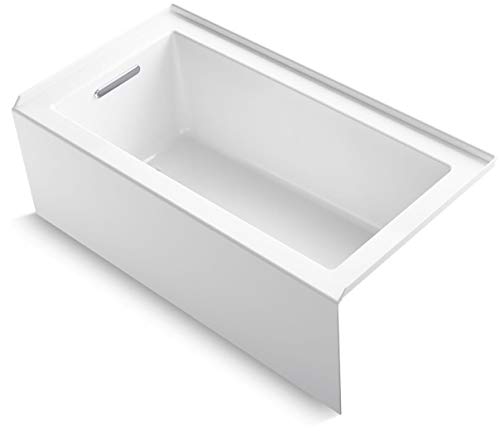 Kohler 1957-LA-0 Underscore® 60' x 32' alcove bath, left...