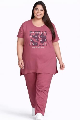 Image of In Love Women's Plus Size Longline T-Shirt with Side Pocket, 3 /4 Sleeve, Crew Neck