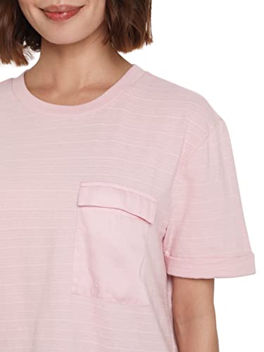 Image of VERO MODA Women's Cotton Blend Regular Fit T-Shirt