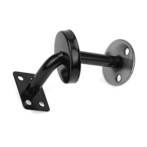 ZEONHAK 4 PCS Black Stainless Steel Mounted Handrail Brackets - Image 3