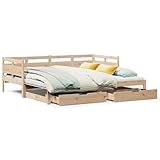 Questo lettino si trasforma da un comodo divano in un ampio letto matrimoniale, semplicemente togliendo la cassetta a rotelle.