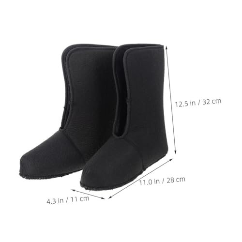 Men's Winter Boot Liners Thick Breathable Detachable and Waterproof Insulator for Rain Boots Size 452