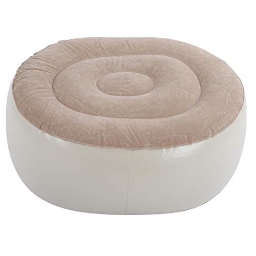 Inflating Seat, Portable PVC Inflatable Foot Stool Multifunctional Air Chair for Outdoor, Indoor, Work, Rest