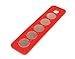 Triton Products 72401 MagClip Magnetic Socket Holder Strip 1/4-Inch Drive 2-1/4-Inch by 9-Inch, Red