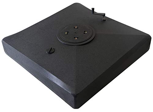 Pieds a remplir pour parasol de terrasse Proloisirs noir
