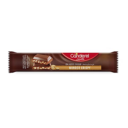 Canderel Crispy Milk Chocolate, 27g