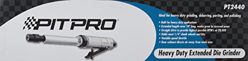 Pit Pro Pt2440 Heavy Duty Extended Die Grinder #TOP1