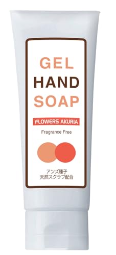園芸 花 アク 松やに ハンドソープ 天然 スクラブ アンズ種子 化粧品 無香料 無着色 フラワーズアクリア ジェルハンドソープ 100g 株式会社ニイタカ 日本製