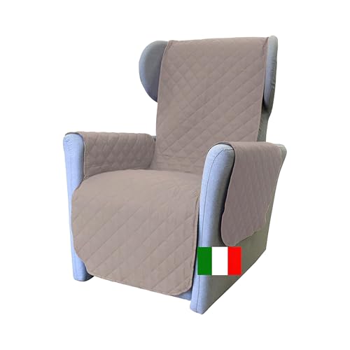 Moonange Copripoltrona 1 posto con Braccioli Seduta 55 cm Impermeabile