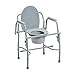 Drive Medical K. D. Deluxe Steel Drop-Arm Commode (Tool Free)