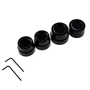 Hdbubalus Front Rear Axle Nut Covers Axle Caps Fit For Harley Sportster Xl 1200 Dyna Softail Fat Boy Touring Street Road Electra Tri Glide 4 Pcs Black 1 31znoctff+l. sl500 . ss300