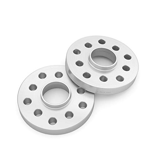 20Mm (0.75 Inch) Hubcentric Wheel Spacers (5X112 And 5X100, 57.1Mm Bore) Compatible With Audi Tt A3 A4 A6 A8 S4 S6 S8 Volkswagen Jetta Golf Gti R32 Corrado Beetle Eos Cc - Silver 2Pcs #TOP2