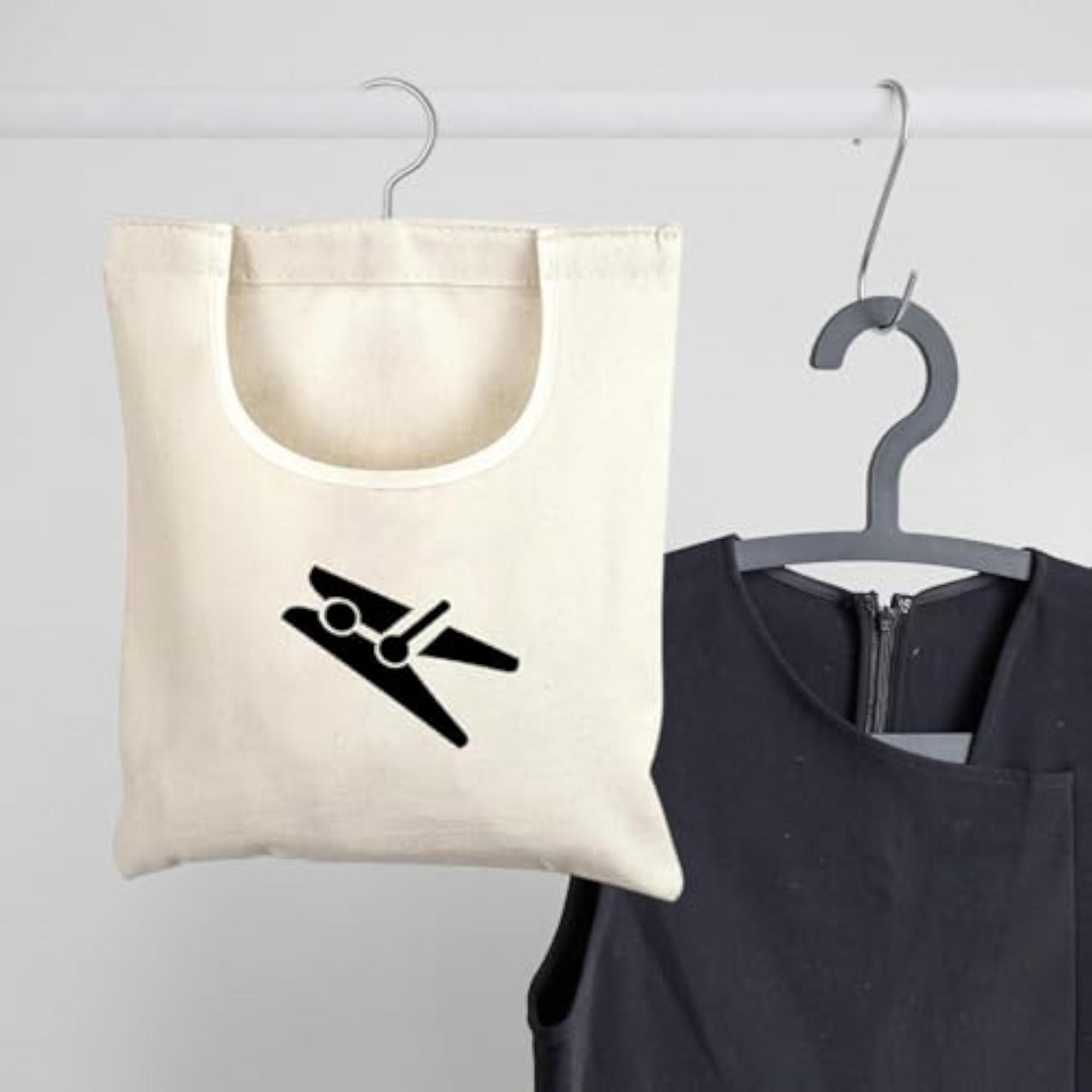 Clothespin Storage Bag for Laundry Organization