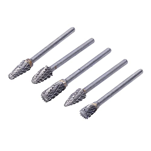 Set de 10 fresas rotativas de carburo para madera miniatura 2