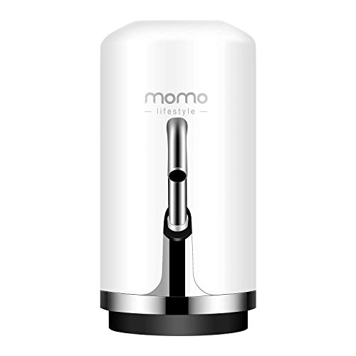Momo Lifestyle Bomba Elétrica para Galão De Água 20L Recarregável Bivolt 110V 220V USB Sem Fio 2000