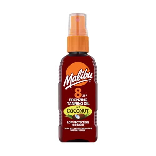 Malibu Sun SPF 8 Bronzing Tanning Oil 100ml