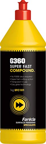 Farécla G360 SFC101 Super Fast Compound, Red Cap, 1kg