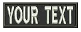 3 Inches / Custom Name Tape w/ Velcro backing / Personalized Military Name Tapes, Tactical