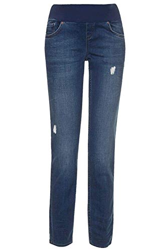 Ex Highstreet Womens Blue Vintage Maternity Jeans (14)