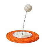 Arbre à Chat pour Chat – Jouet interactif en Boule de sisal pour...
