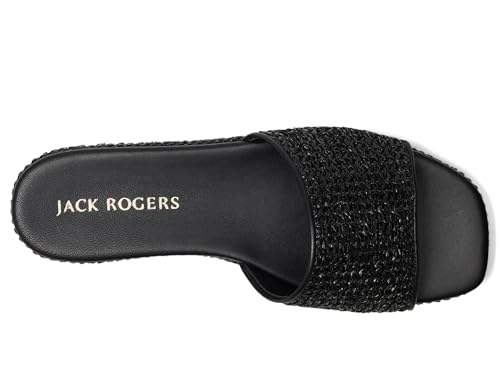 Jack Rogers Women's Bay Flatform Sandal-Raffia2