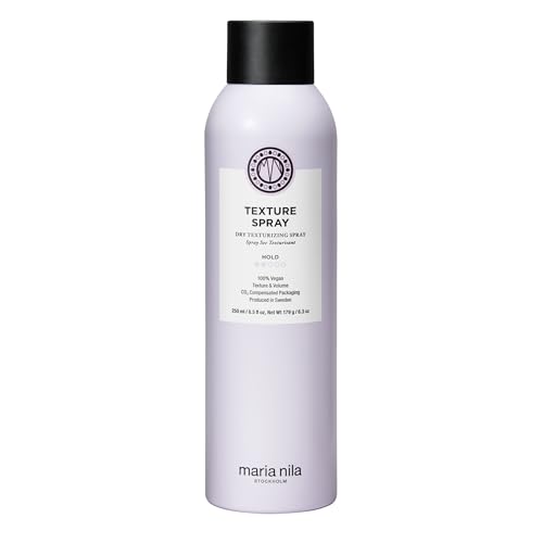 Maria Nila Texture Spray Texturspray fĂĽr Volumen und Definition Beach Waves, professional mit Squalan und Sonnenblumen Extrakt, mittlerer Halt vegan Schwedische Styling Pflege (250 ml)